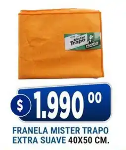 Supermercados Mayor Mister TraPo franela extra suave oferta
