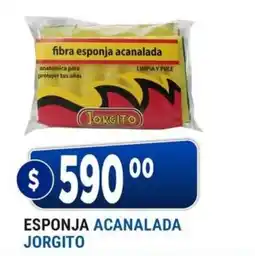 Supermercados Mayor Jorgito esponja acanalada oferta