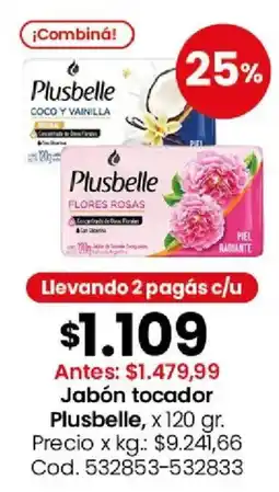 Coto Plusbelle jabón tocador oferta