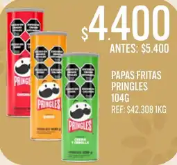 Supermercados Todo Pringles papas fritas oferta