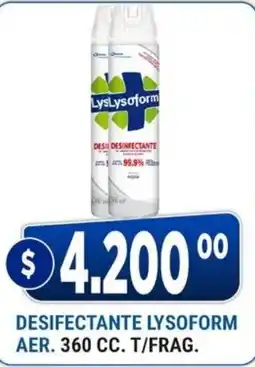 Supermercados Mayor Lysosoform desinfectante oferta