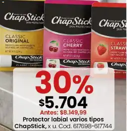Coto ChapStick protector labial varios tipos oferta