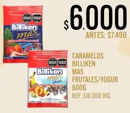 Supermercados Todo Billiken caramelos billiken mas frutales/yogur oferta