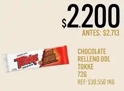 Supermercados Todo Tokke chocolate relleno ddl oferta
