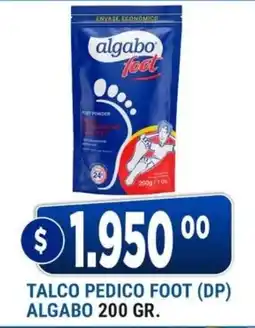 Supermercados Mayor Algabo talco pedico foot oferta