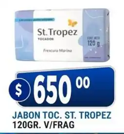 Supermercados Mayor St. Tropez jabon tocador oferta