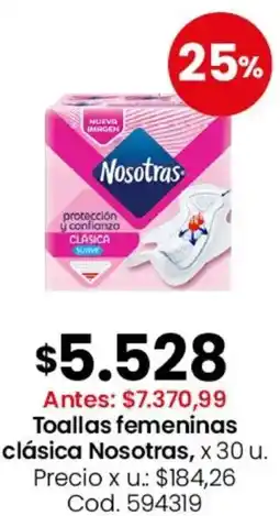 Coto Nosotras toallas femeninas clásica oferta