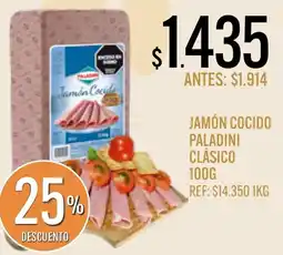 Supermercados Todo Paladini jamón cocido clásico oferta