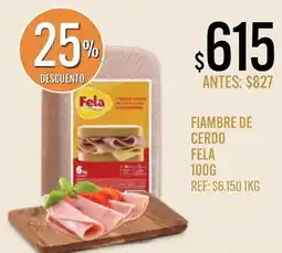 Supermercados Todo Fela fiambre de cerdo oferta