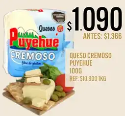 Supermercados Todo Puyehue queso cremoso oferta