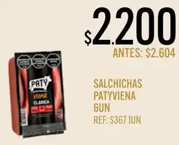 Supermercados Todo Paty salchichas viena clasica oferta