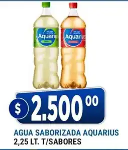 Supermercados Mayor Aquarius agua saborizada oferta