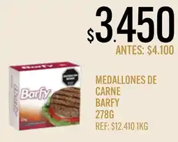 Supermercados Todo Barfy medallones de carne oferta