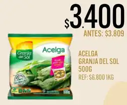 Supermercados Todo Granja del Sol acelga oferta