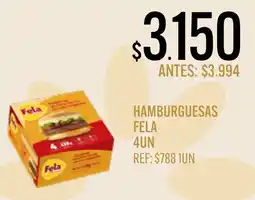 Supermercados Todo Fela hamburguesas oferta