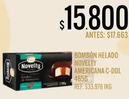 Supermercados Todo Novelty bombón helado americana oferta