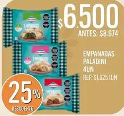 Supermercados Todo Paladini empanadas oferta