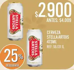 Supermercados Todo Stella artois cerveza oferta