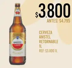 Supermercados Todo Amstel lager oferta