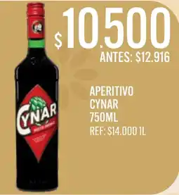 Supermercados Todo Cynar aperitivo oferta