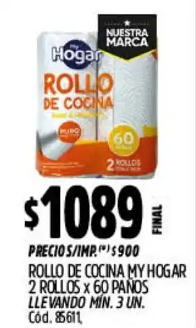Supermercados Yaguar My hogar rollo de cocina oferta