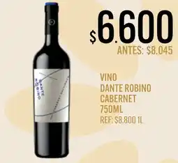 Supermercados Todo Vino dante robino cabernet oferta