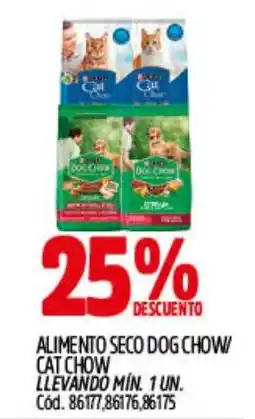 Supermercados Yaguar Dog chow cat chow oferta