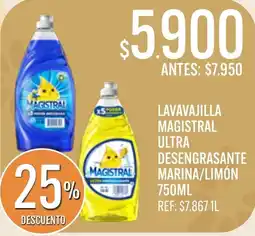 Supermercados Todo Magistral lavavajilla ultra desengrasante marina/limón oferta