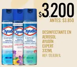 Supermercados Todo Ayudín desinfectante en aerosol expert oferta