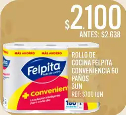 Supermercados Todo Felpita rollo de cocina conveniencia oferta