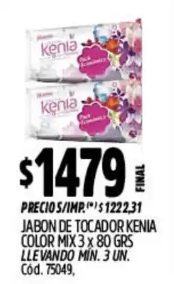 Supermercados Yaguar Kenia jabon de tocadoc oferta