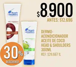 Supermercados Todo Head & shoulders acondicionador aceite de coco oferta