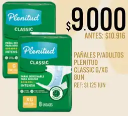 Supermercados Todo Plenitud pañales p/adultos oferta