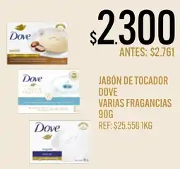 Supermercados Todo Dove jabón de tocadador oferta