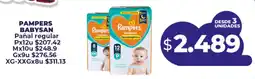 Supermayorista Vital Pampers babysan pañal regular oferta