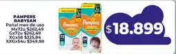 Supermayorista Vital Pampers babysan pañal mes de uso oferta