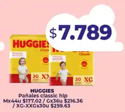 Supermayorista Vital Huggies pañales classic hip oferta