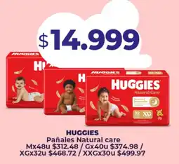 Supermayorista Vital Huggies pañales natural care oferta