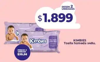 Supermayorista Vital Kimbies toalla húmeda oferta