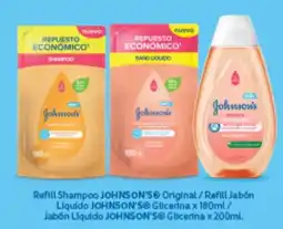Supermayorista Vital Johnson's refill shampoo original/refill jabón líquido oferta