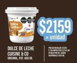 Supermercados Vea Cuisine - dulce de leche oferta