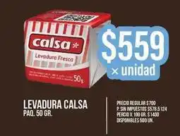 Supermercados Vea Calsa levadura fresca oferta
