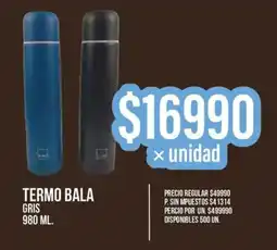 Supermercados Vea Termo bala gris oferta