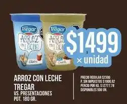 Supermercados Vea Tregar - arroz con leche oferta