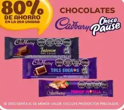 Supermercados Vea Cadbury chocolates Choco Pause oferta