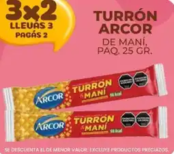 Supermercados Vea Arcor turron mani oferta