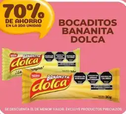 Supermercados Vea Bocaditos bananita dolca oferta