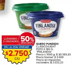 Carrefour Market Frenisima queso fundido clásico/light oferta