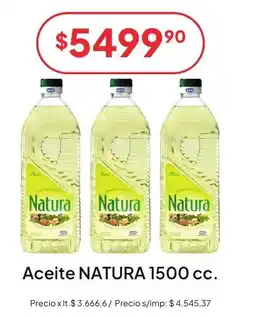 Hergo Natura aceite oferta