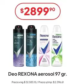 Hergo Rexona deo aerosol oferta